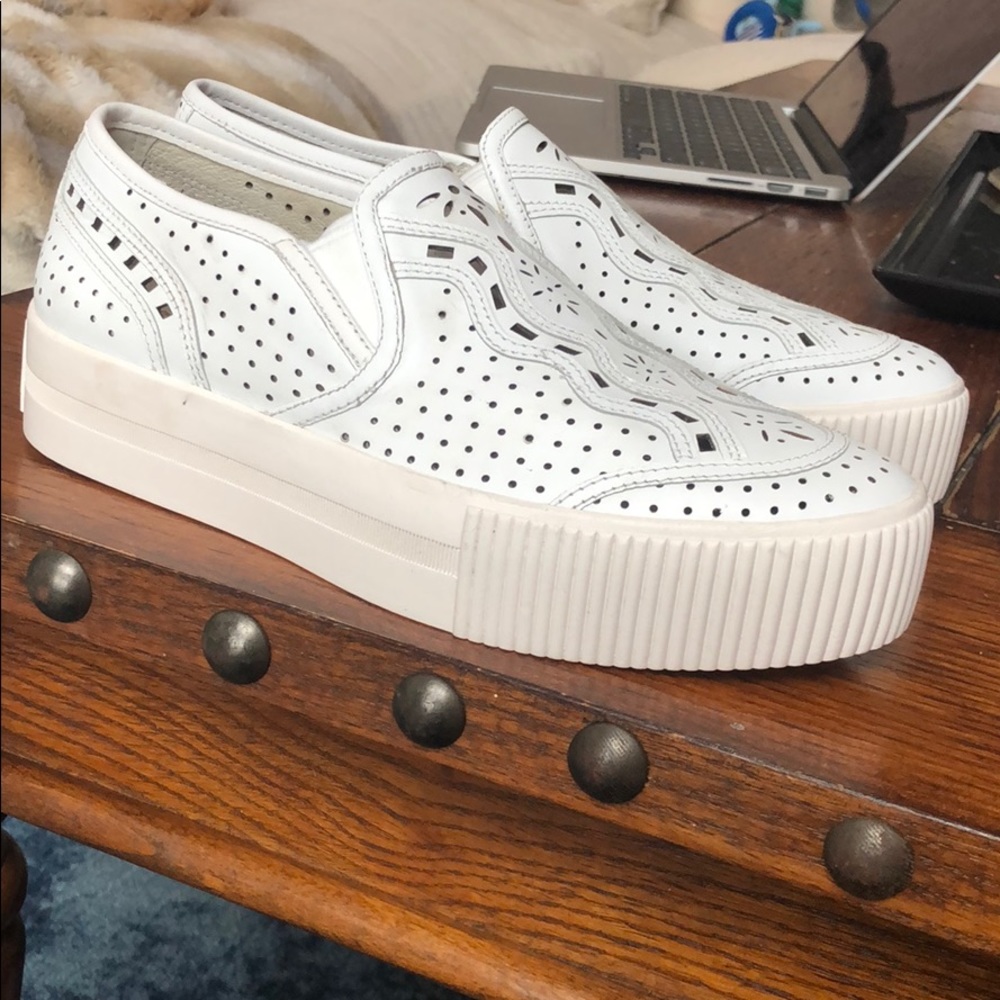 Ash platform slip ons